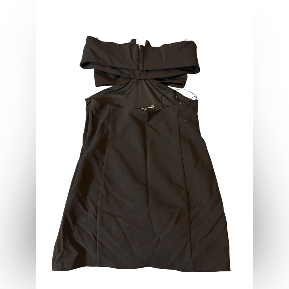 New Zara | black dress medium - Picture 2 of 4